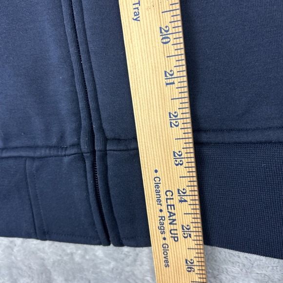 Polo Ralph Lauren Men's M Jacket Sweatshirt Blue Full Zip Pony Pockets Preppy - Picture 5 of 8